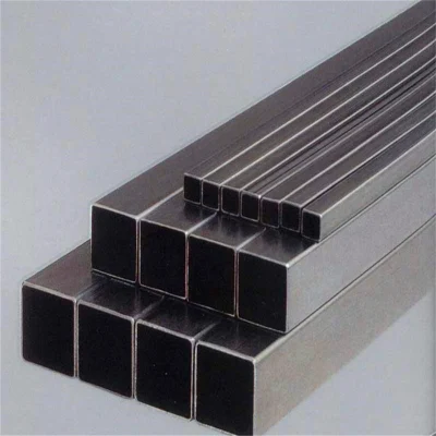 Tubo in acciaio quadrato perforato/tubo quadrato in acciaio con fori