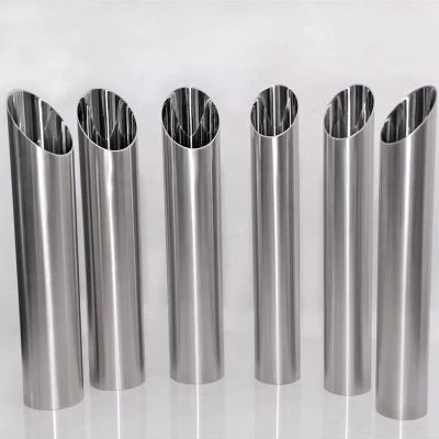 ASTM SS 201 304 304L 316 316L 310S 309S 430 904L saldato a caldo laminato a freddo rotondo / quadrato / esagonale Tubo ovale senza saldatura in acciaio inox per alimenti Acqua