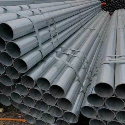 Materiale da costruzione DIP caldo ASTM A36 S235JR S355JR SS400 rettangolare Tubo quadrato lubrificato Gi zincato acciaio zincato