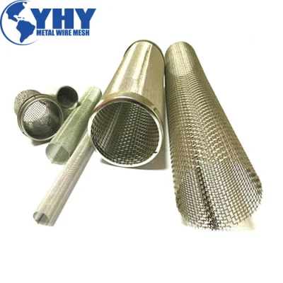 Tubo in metallo perforato in acciaio zincato perforato