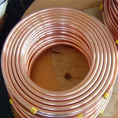 Factory Direct sale tubo in rame senza giunture per condizionamento aria e refrigerazione piastra bobina di Pancake, tubo