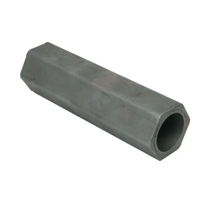 Tubo esagonale cavo acciaio al carbonio 50mm Cina Produttore interno strutturale Tubo in acciaio sagomato deformato rotondo speciale in carbonio senza cuciture ovale