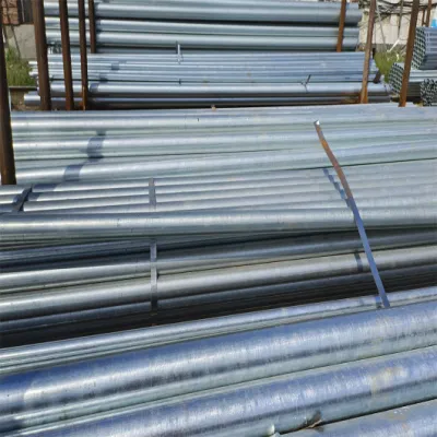 ASTM A865 JIS DIN1629/2448 tubi DIP a caldo prodotti in carbonio zincato Tubo in acciaio Gi senza saldatura rotondo tubo in acciaio nero tubo strutturale Tubo a sezione cava