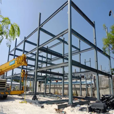 Costruzione prefabbricata di strutture in acciaio a più piani per Warehouse Hotel Appartamento per ufficio