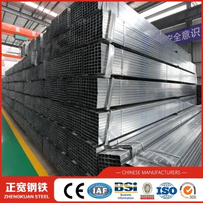 China Factory Direct Supply MS tubo quadrato a sezione cava/saldato nero Tubi e tubi in acciaio quadrati/rettangolari in carbonio