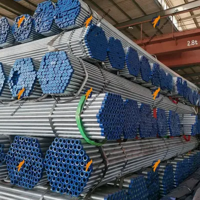 ASTM A53-2007 Q195 Q235B parete spessa Sch40 Sch80 tubo in acciaio galvanizzato strutturale, tubo in acciaio per ponteggi, tubo/tubo in acciaio Gi per struttura meccanica