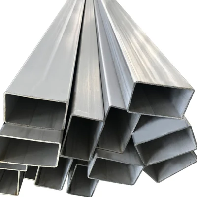 304 316 tubo rettangolare laminato a freddo con superficie lucida