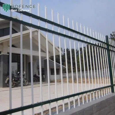 Dimensioni personalizzate acciaio decorazione tubolare recinzione Ornamental Industrial Garden composito Recinto garrison