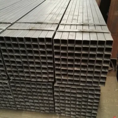 Trattamento termico standard En10219 grado S235JR S355JR S355joh S355j2h SHS Fabbrica di tubi quadrati lato destro