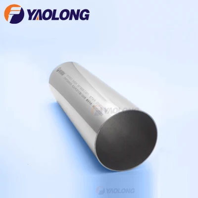 Tubo sanitario in acciaio inox con giunto Tp316 per concentratore evaporatore