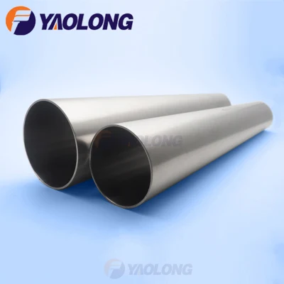 Tubo sanitario in acciaio inox con giunto Tp316 per concentratore evaporatore