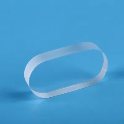 Piastra in vetro Success, misura OEM, piastre in vetro trasparente, disco rotondo Silicagica fusa vetro al quarzo pezzo trasparente colore contenitore puro quadrato