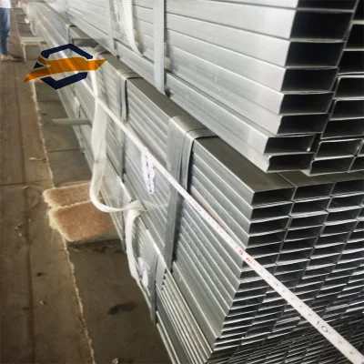 Cina Structural SHS/RHS Square/rettangolare acciaio dolce laminato a caldo/trafilato senza saldatura a freddo Tubo ERW saldato/S235JR Sch40 Sch80 Sezione cava ricotta nera Tubo