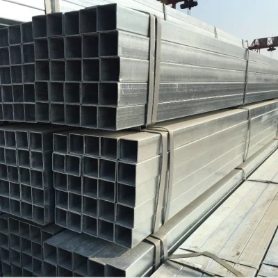 ASTM A500 SHS RHS sezione cava rettangolare in acciaio pre-galvanizzato Tubo quadrato