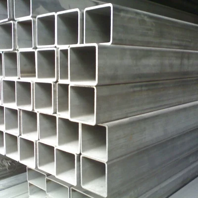 Sezioni strutturali tubi e tubi in acciaio al carbonio galvanizzato quadrato