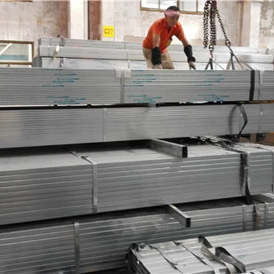 75X75 ha galvanizzato il tubo quadrato, tubo quadrato di ASTM e rettangolare galvanizzato A53, sezioni vuote d&prime;acciaio galvanizzate tuffate calde