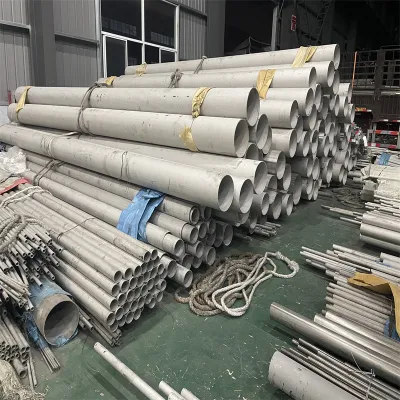 ASTM A312 A204 304 316L tubo rettangolare rotondo ovale Duplex 309S 310S 2205 senza saldatura 410 420 430 cavo saldato Barra laminato a caldo/freddo 321 tubo in acciaio inox