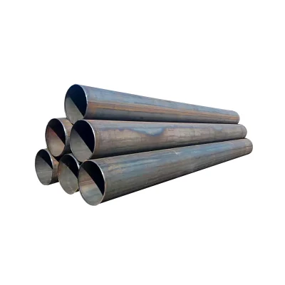 ASTM A106 A36 A53 acciaio al carbonio nero, saldato a spirale Rettangolo quadrato rotondo tubo SSAW Sawl API 5L CS ERW Tubo in acciaio saldato