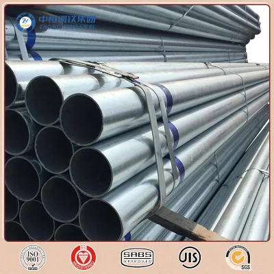 Tubo in acciaio zincato di alta qualità ASTM A53 Z80 ferro quadrato Tubo