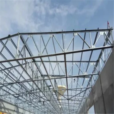 SB031 officina prefabbricata costruzione di colonne in acciaio