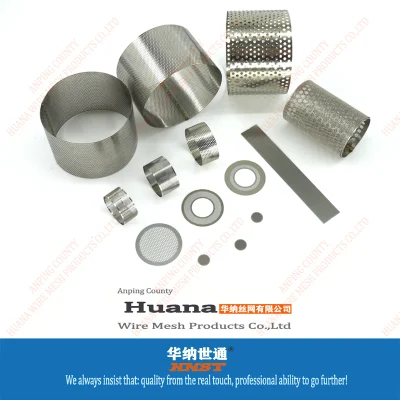 Nucleo del filtro 3 5 8 10 mm diametro foro in acciaio inox Tubo filtrante perforato con saldatura a punti in acciaio per filtrazione