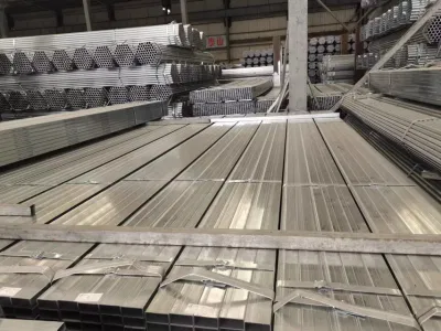 20X20 32X32 38X38 40X80 tubo in acciaio saldato pre-galvanizzato quadrato Prezzo sezioni cave