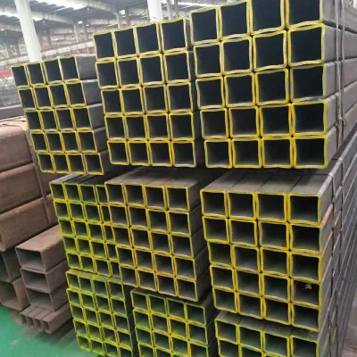 Tubo quadrato in carbonio senza saldatura di alta qualità ASTM A36 180*180*10 rettangolare Tubo in acciaio 150*250*10
