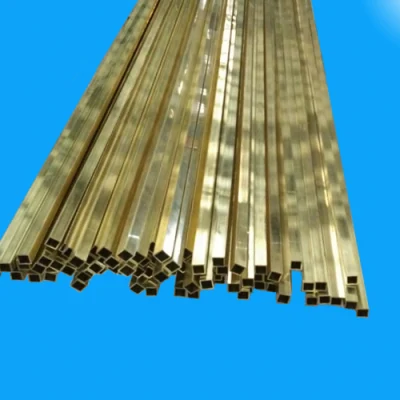 Tubo in ottone solido quadrato standard Cuzn37 ASTM B135 per calore Scambiatore