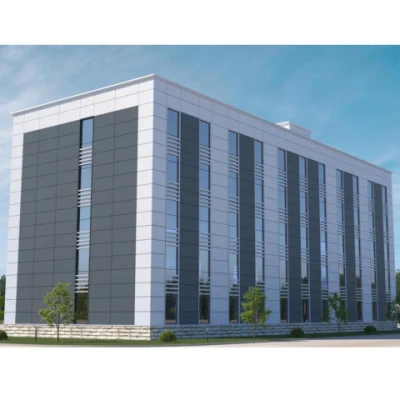 Struttura in acciaio prefabbricata leggera Casa per ufficio Casa per magazzino costruzione di officina