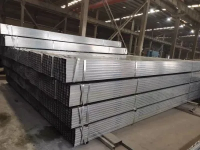 Acciaio a basso tenore di carbonio 14 acciaio zincato pre-galvanizzato con rivestimento in zinco Sezione cava quadrata del tubo Gi per la produzione di tubi