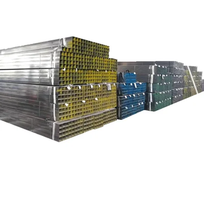 Q195 Gi tubo quadrato e sezione cava rettangolare Z40 Pre Galvanizzato