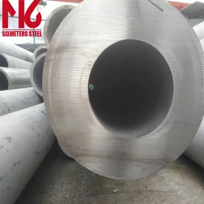 Materiale da costruzione di grande diametro industriale senza giunture Dom trainato a freddo Acciaio di precisione rettangolare rotondo zincato in lega di carbonio inox SS Tubo