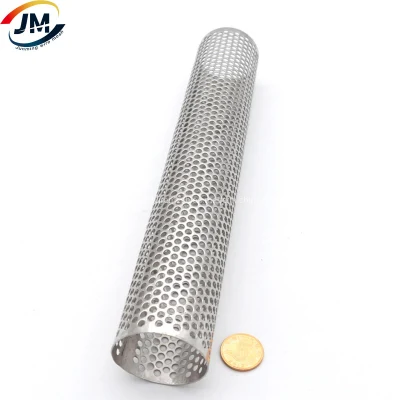 30 40 50 60 80 100 maglia in acciaio inox rotonda Tubo filtro a rete con rete metallica forata
