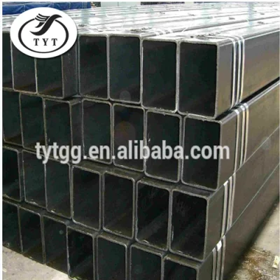Shedule40 ASTM A53 Standard 40*40mm tubo in acciaio nero/MS tubo quadrato