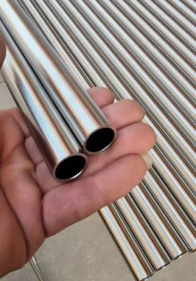 Tubo metrico per strumentazione senza saldatura SS316 o SS304 in acciaio inox da 3 mm a 50 mm