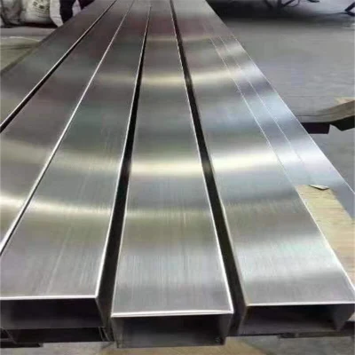 Tubo metallico AISI JIS inox, rettangolare, rotondo, SS 201 304 316 316L 321 309 310 410 420 430 caldo/freddo Tubo in acciaio inox laminato senza saldatura/saldato
