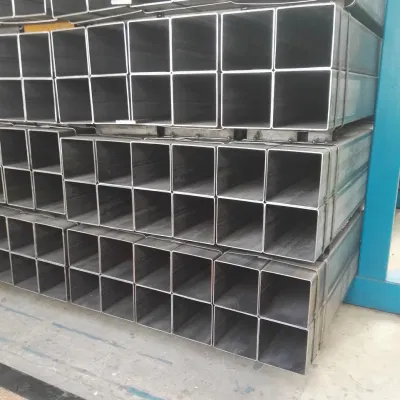 Trattamento termico standard En10219 grado S235JR S355JR S355joh S355j2h SHS Fabbrica di tubi quadrati lato destro