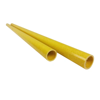 Tubi cavi in fibra di vetro con struttura in plastica, rotondi Tubo
