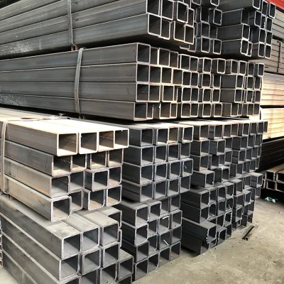 Laminato a caldo di alta qualità ASTM Standard Q195 Q235 Q275 carbonio Tubo quadrato in acciaio