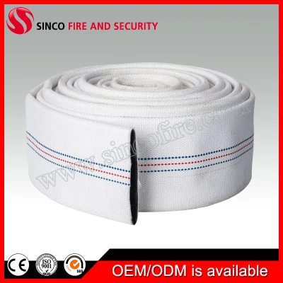 Tubo antincendio in tela con rivestimento in PVC/gomma singolo/doppio rivestimento