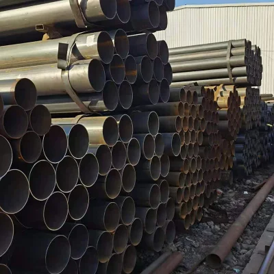 Resistenza elettrica longitudinale tubi in acciaio saldati saldatura ad arco sommerso con cucitura diritta Tubo e tubo in acciaio saldato