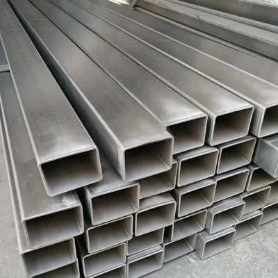 ASTM A312 A270 3A 4 pollici 6 pollici 8 pollici 304 304L 316 316L tubo in acciaio inox quadrato Tubo