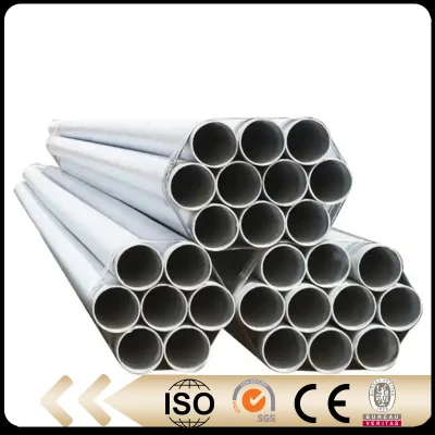 Materiale da costruzione DIP caldo ASTM A36 S235JR S355JR SS400 rettangolare Tubo quadrato lubrificato Gi zincato acciaio zincato
