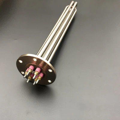 Serbatoio tubolare a immersione con flangia elettrica in acciaio inox 3kw 4kw 6kw 10kW Riscaldatore