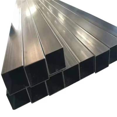 TUBO quadrato in ferro 2X2 3X3 4X4 zincato tubo quadrato in acciaio