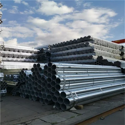 Prezzo di fabbrica Q195/Q235/Q345 rivestimento in zinco caldo ad alta zincatura rotonda in carbonio Lega pre-zincata rotonda/quadrata/rettangolare senza saldatura/ERW tubo in acciaio Galva Gi tubo Galva