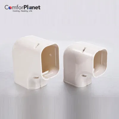 Kit di raccordi per tubi con copertura in PVC decorativo per Mini Split Condizionatori d&prime;aria e pompe di calore