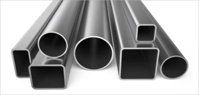 Tubo metallico AISI JIS inox, rettangolare, rotondo, SS 201 304 316 316L 321 309 310 410 420 430 caldo/freddo Tubo in acciaio inox laminato senza saldatura/saldato