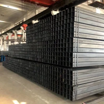 Vendita diretta in fabbrica en S355j2h JIS ASTM A500 quadrato rettangolare Sezione cava tubo in acciaio 800*800*25mm
