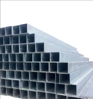 Tubo in acciaio quadrato zincato DX51D+Z, Dx52D+Z spessore 50*50mm sezione cava laminato a caldo rettangolare saldato al carbonio